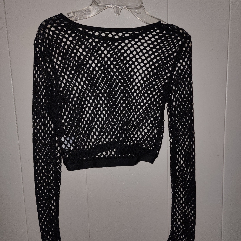 Small Mesh crop top